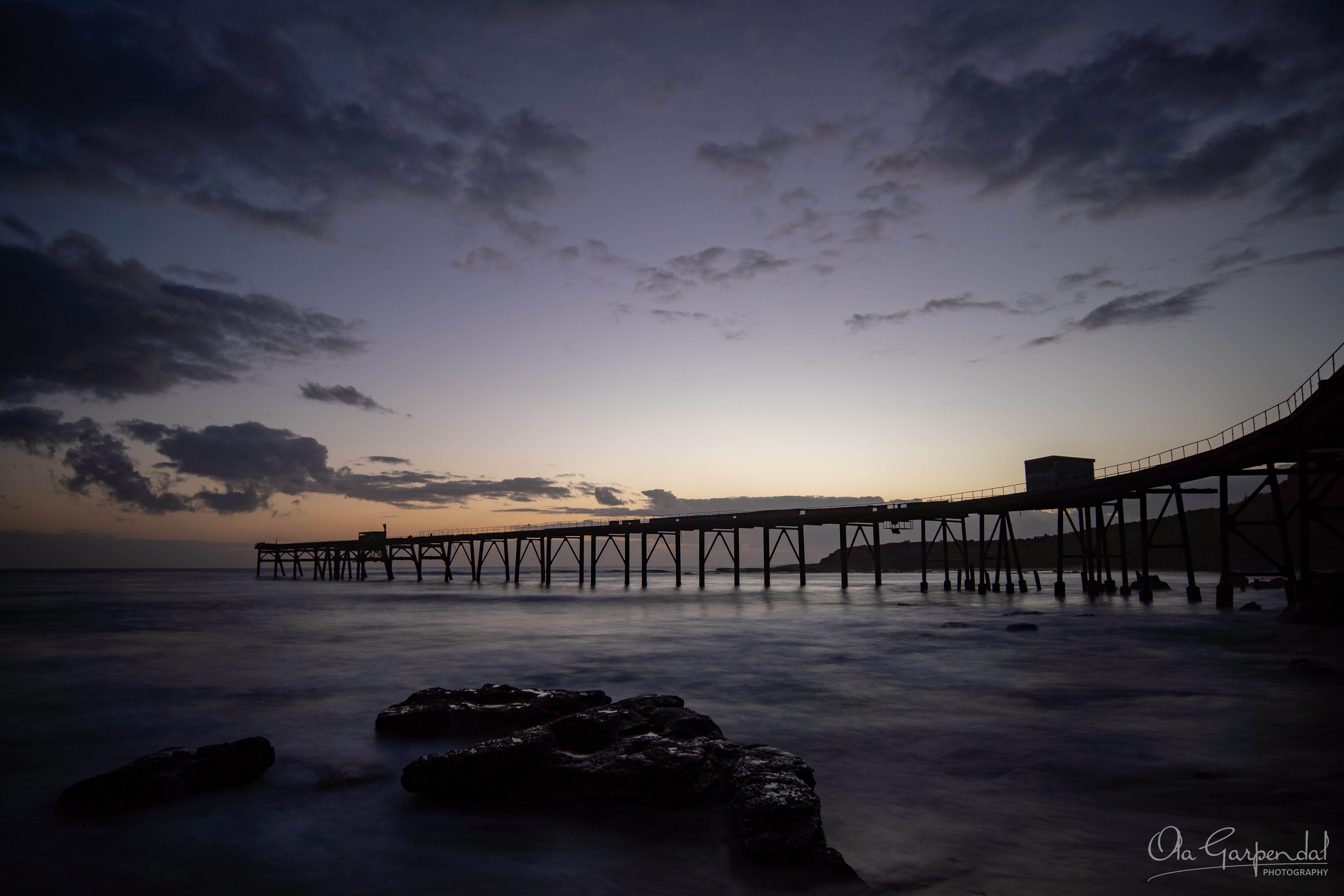 The Jetty at Catherine Hill Bay at Dawn
