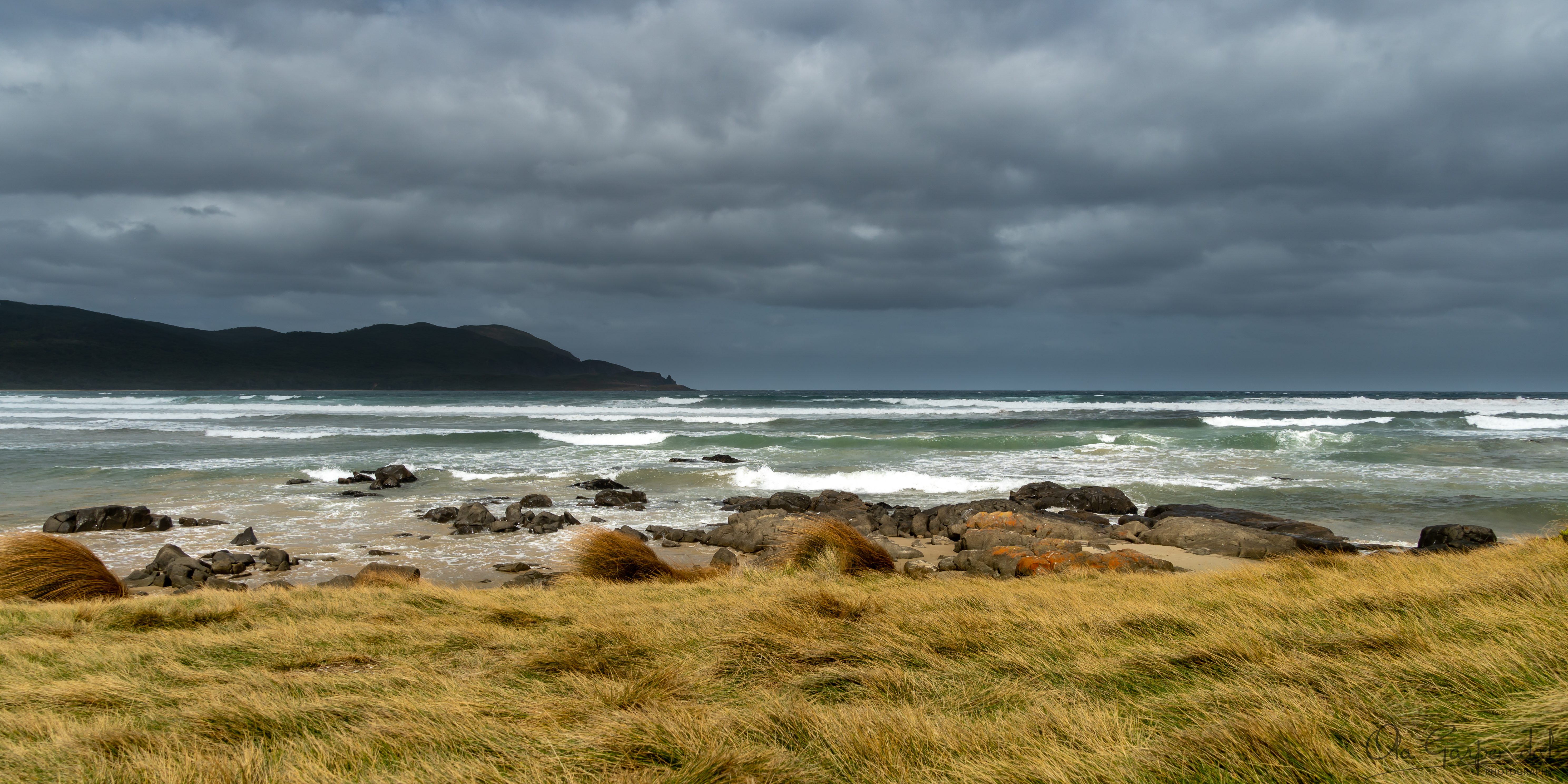 Storm at Cloudy Bay, Bruny Island, Tasmania