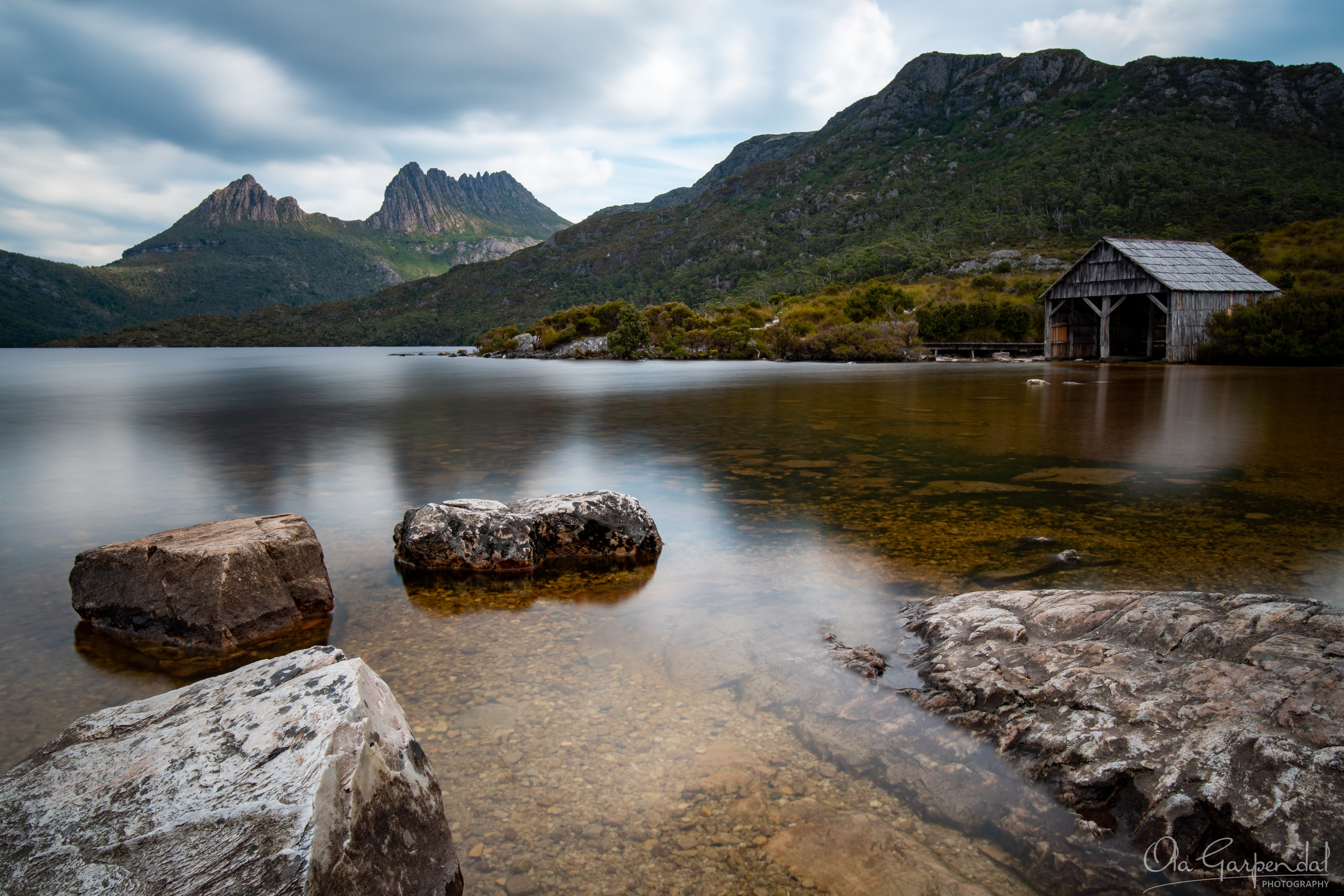 Boat Shed at Dove Lake, Cradle Mountain