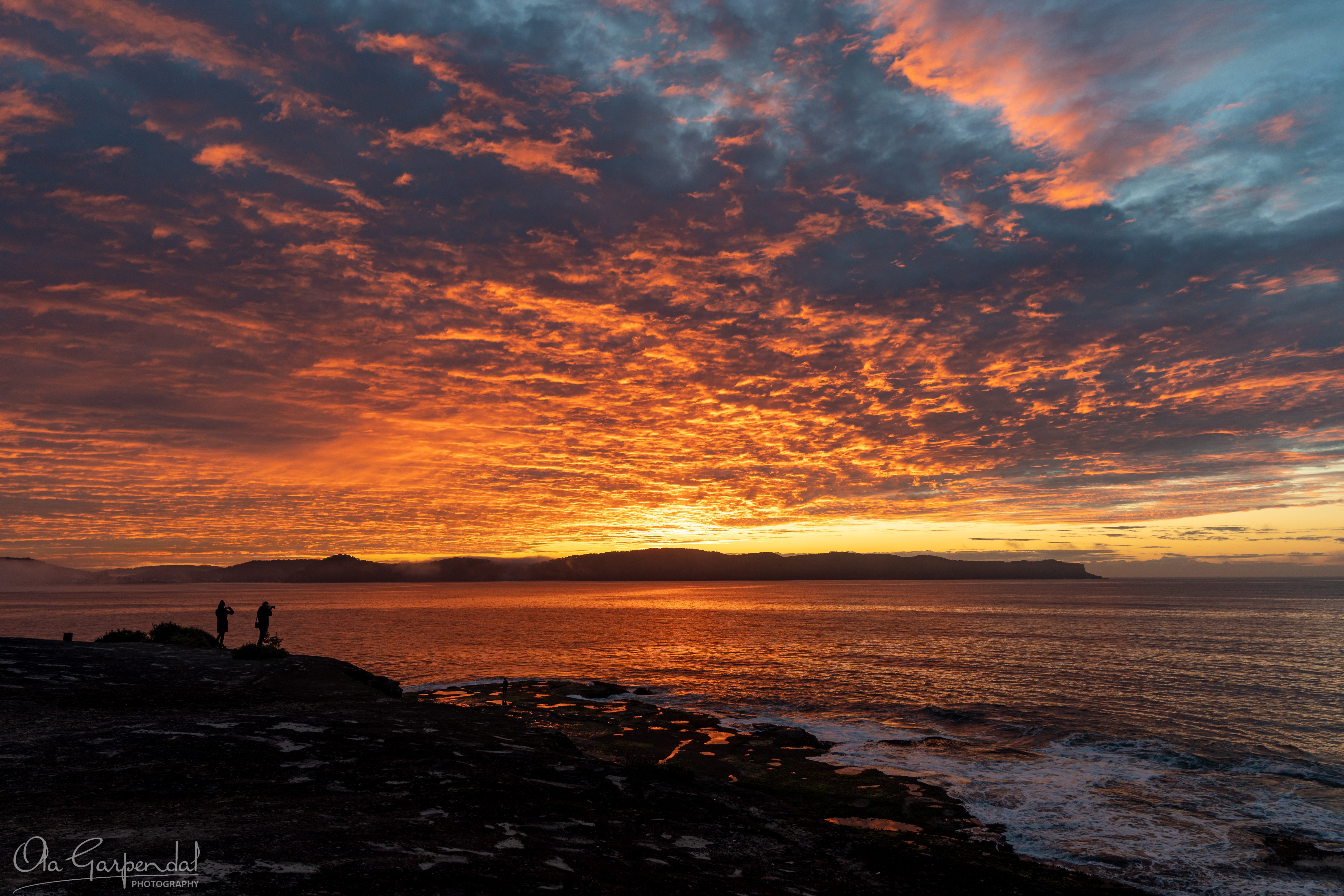 Photographers at Broken Bay Sunrise Central Coast NSW