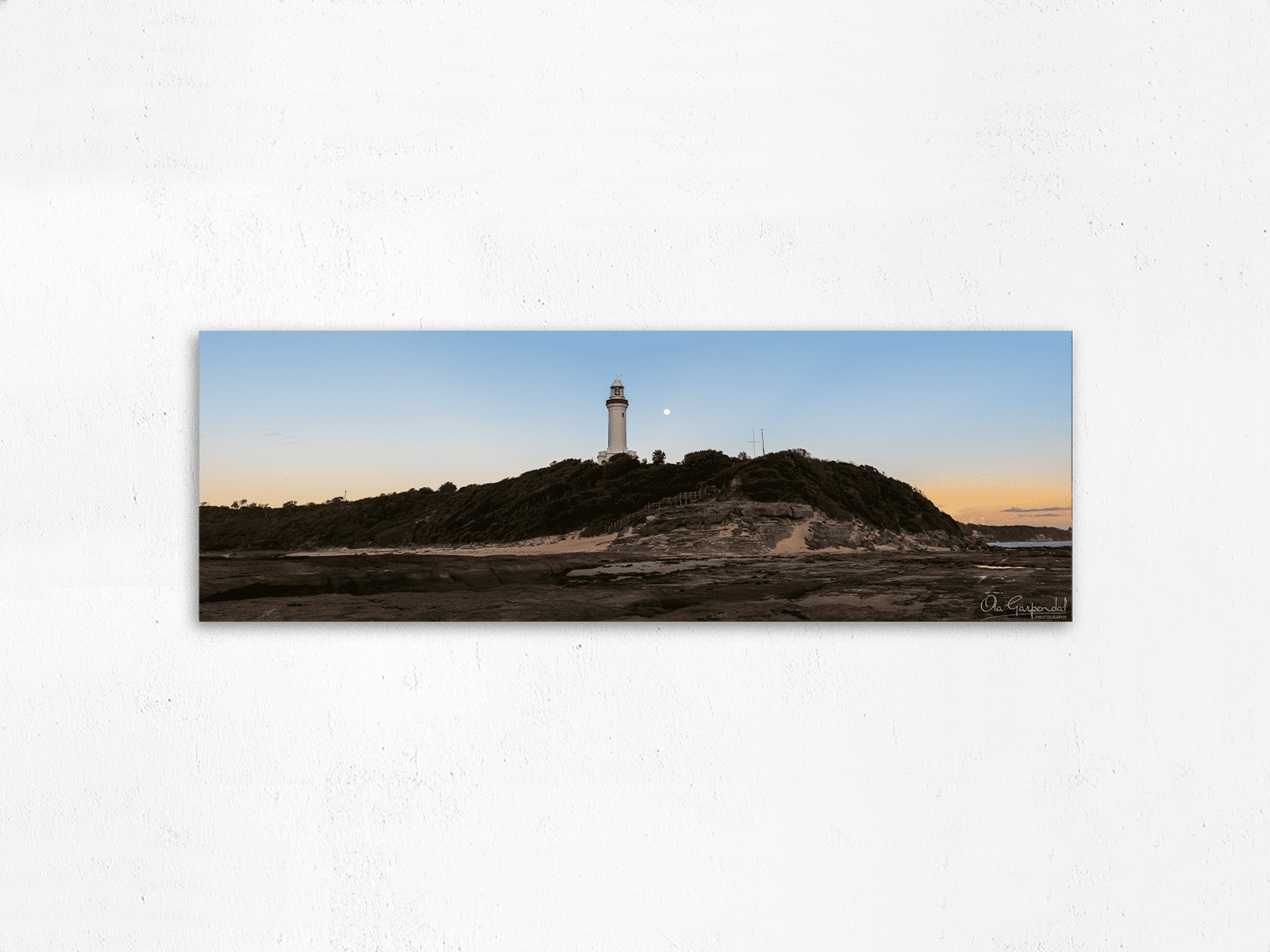 Norah Head Lighthouse and the Moon - Image 2