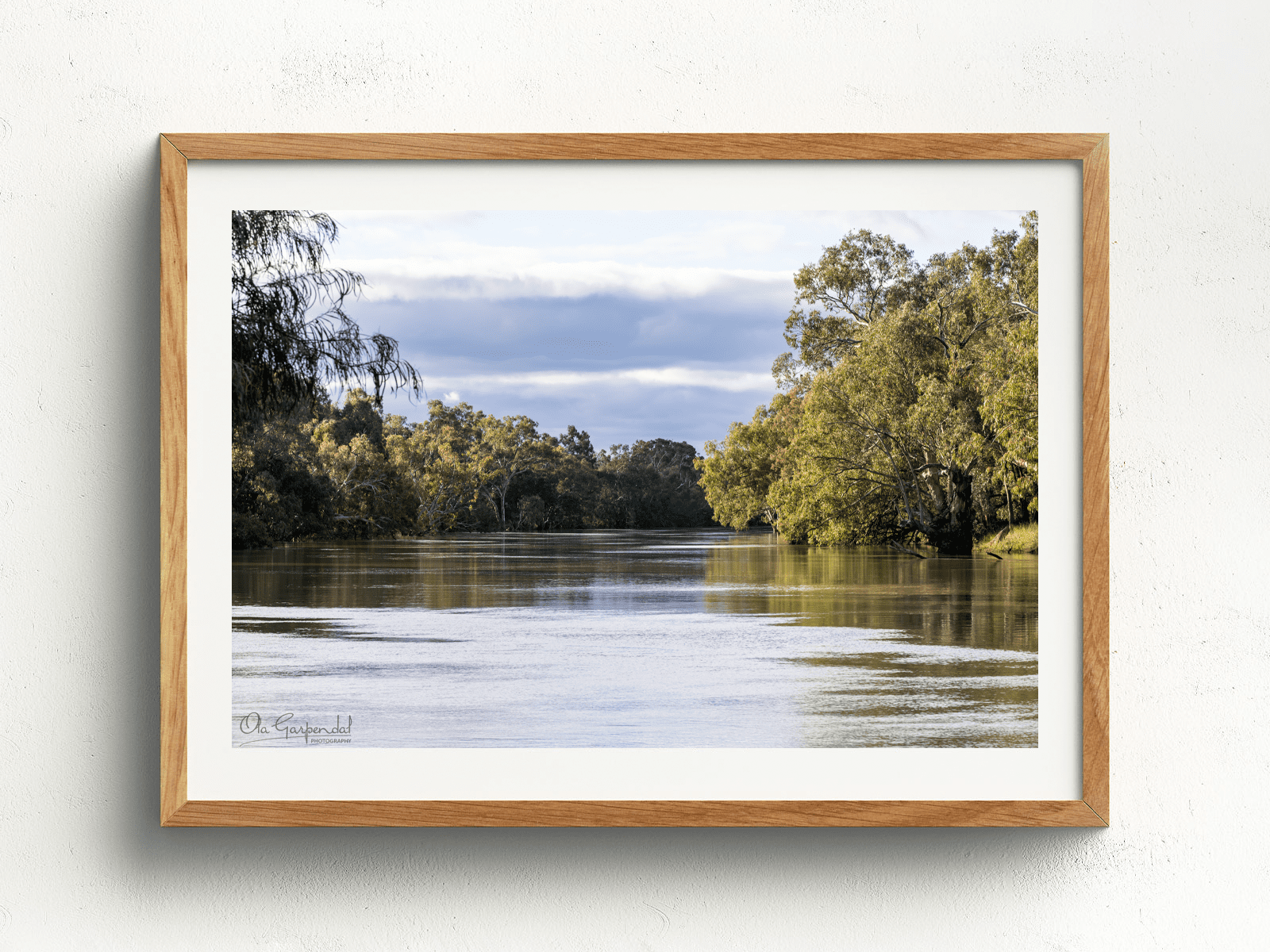 Darling River Tranquillity 2-3 L Timber Frame on small wall