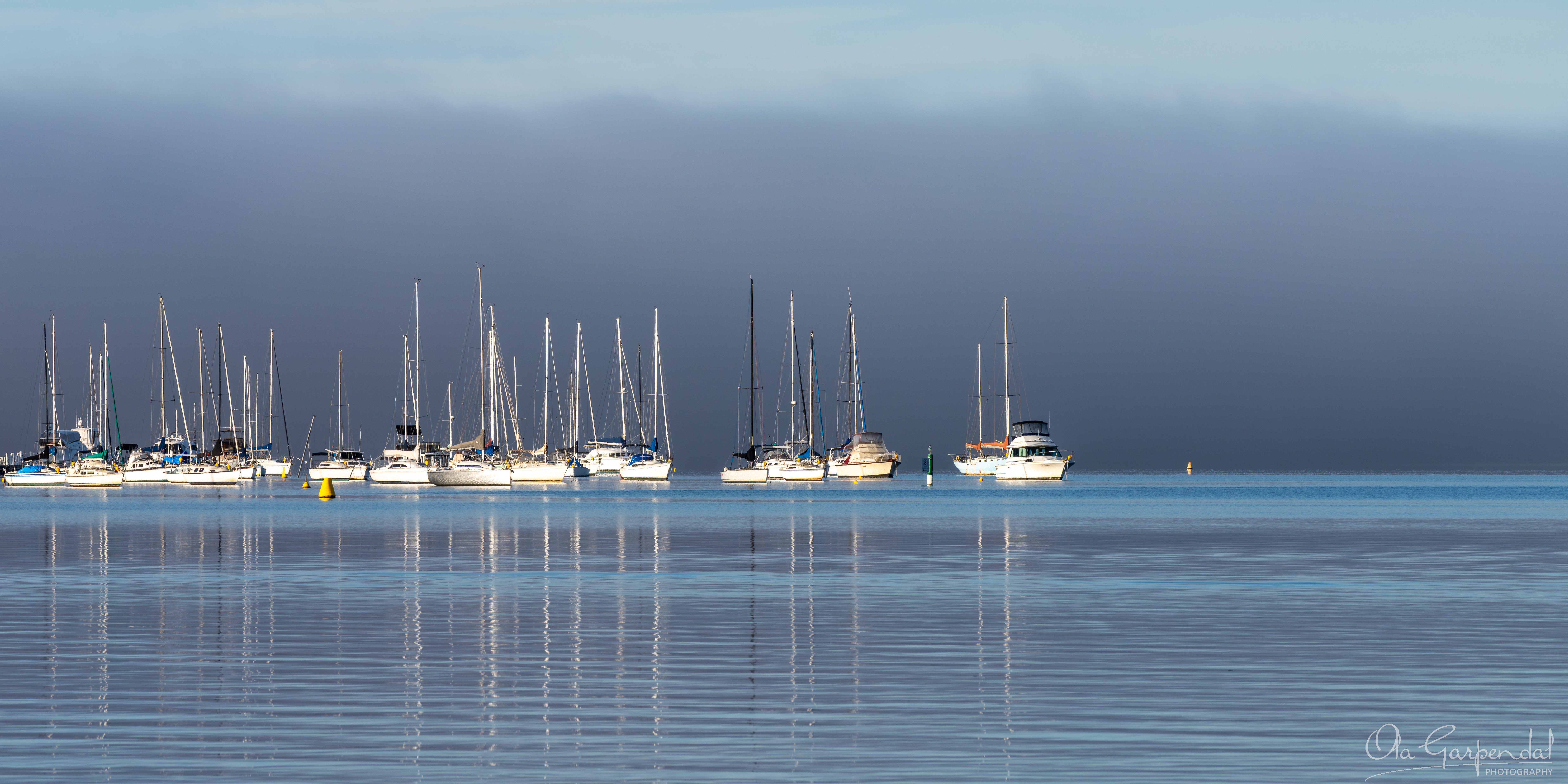 Floating in Fog