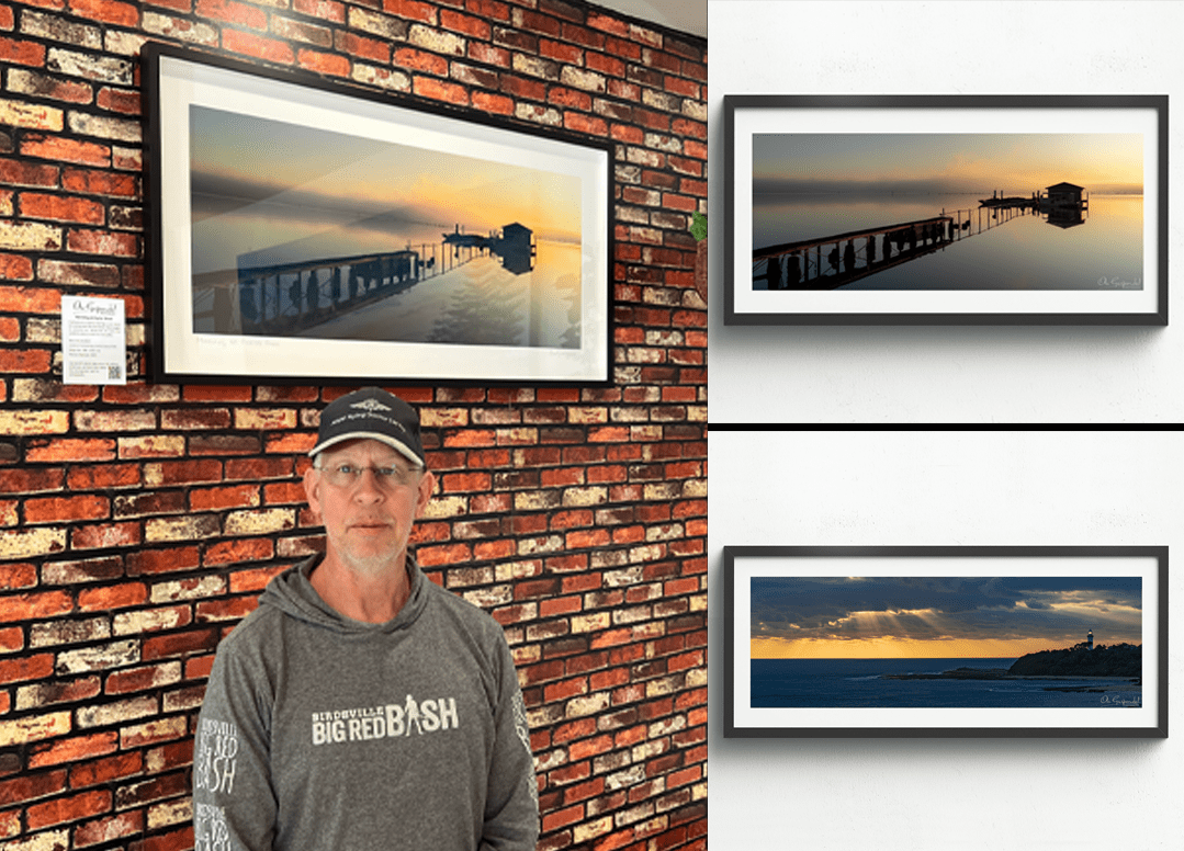 New prints at Lil'Bean Coffee Shop