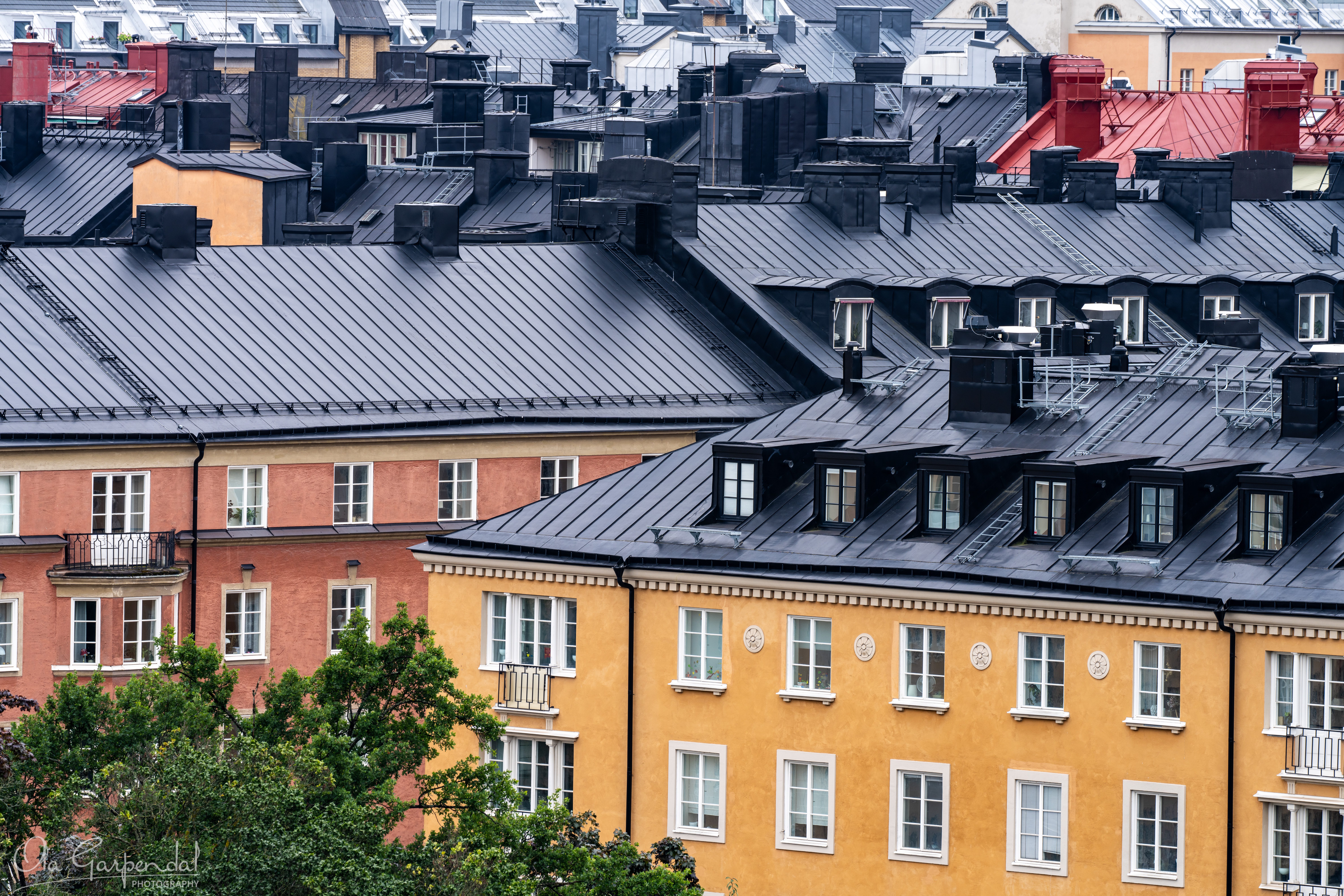 Rooftops of Vasastan